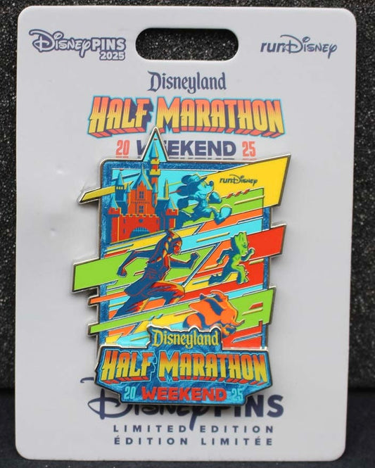 Disneyland Half Marathon Weekend 2025 Pin