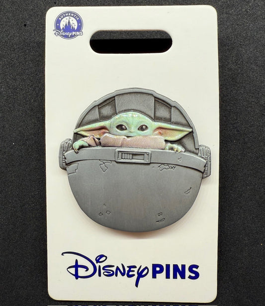 Grogu Hover-Pram Star Wars: The Mandalorian Pin at Disney Parks