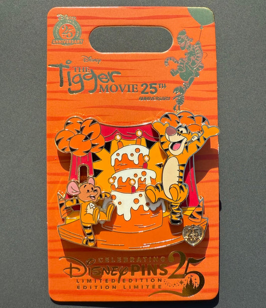 The Tigger Movie 25th Anniversary Disney Pin