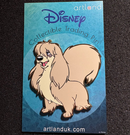 Protective Peg Lady and the Tramp Disney Pin by ArtLand