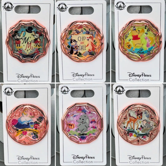 New Rose Gold Pin Series at Shanghai Disney Resort