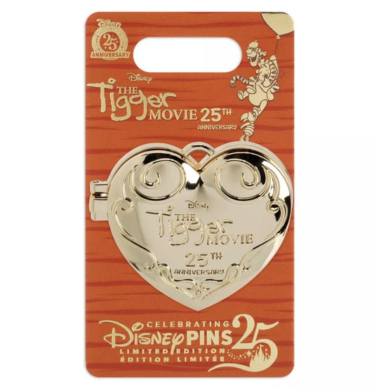 The Tigger Movie 25th Anniversary Locket Pin at Disney Store