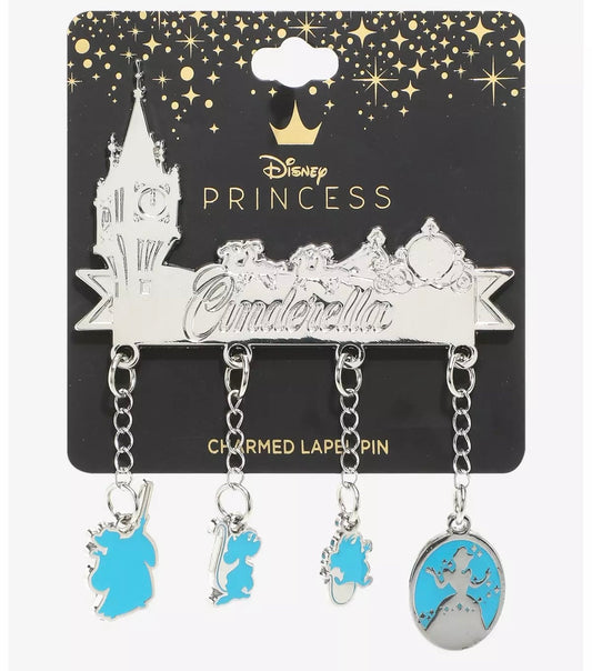 Cinderella Dangling Charms Disney Pin at Hot Topic