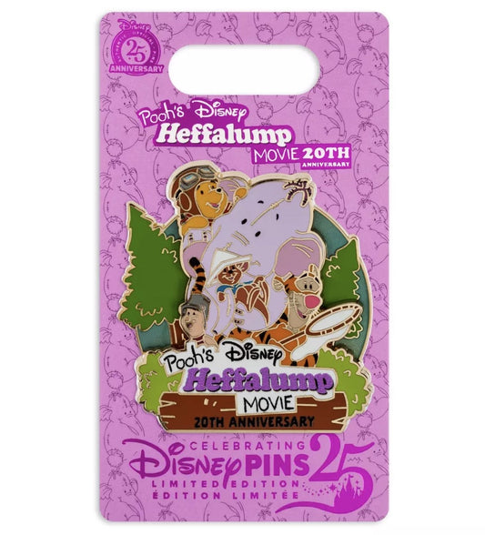 Pooh's Heffalump Movie 20th Anniversary Pin at Disney Store