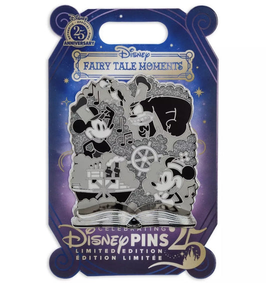 Steamboat Willie Fairy Tale Moments Pin at Disney Store