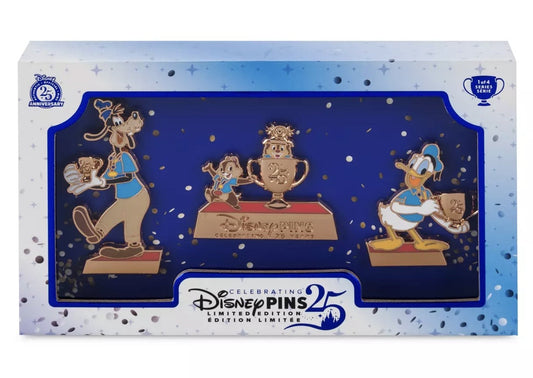 Celebrating Disney Pins 25 Years Pin Set 1 at Disney Store