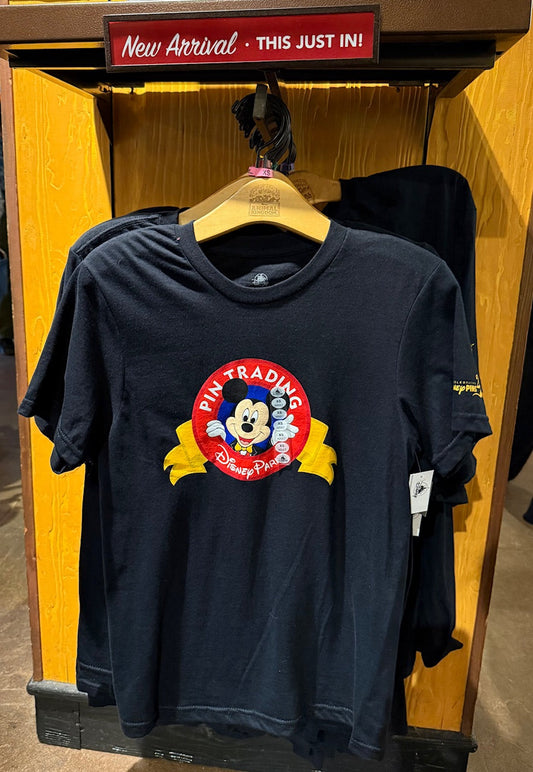 Disney Pin Trading T-Shirt at Disney Parks