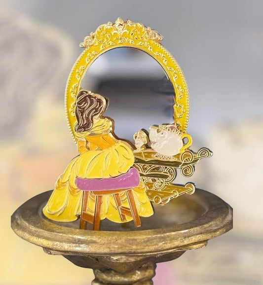 Belle Enchanted Reflection Disney Pin - PinAPalooza
