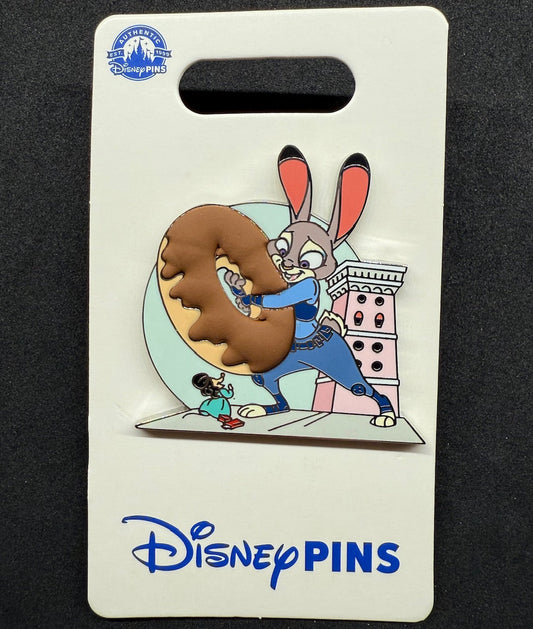 Judy Hopps Donut Zootopia Disney Pin 2025