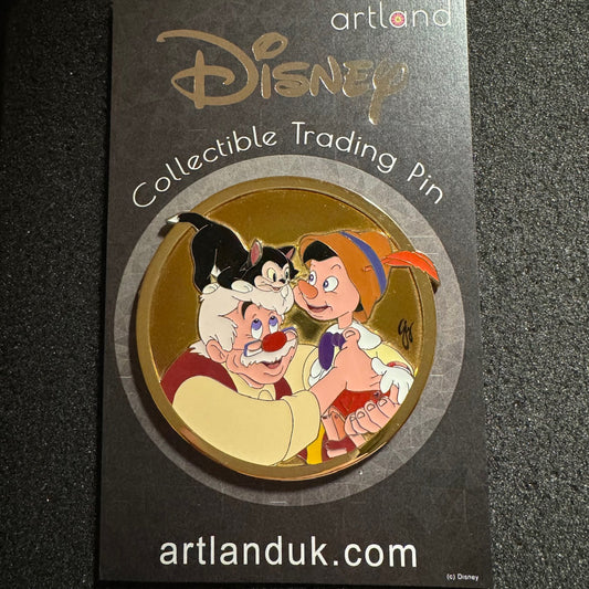 Pinocchio Reunited LE 200 ArtLand Pin
