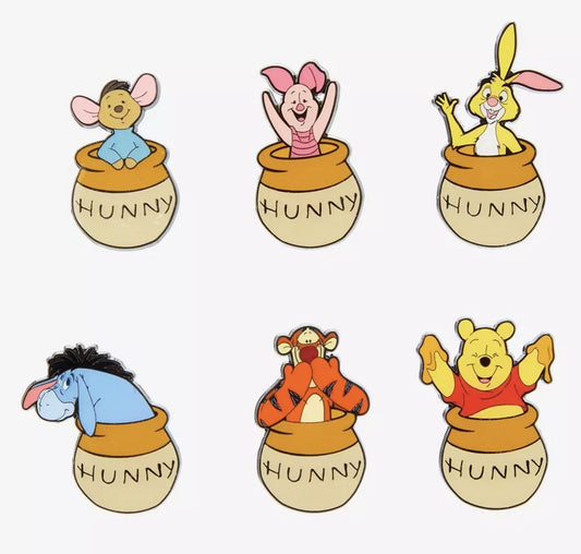 Winnie the Pooh Hunny Pot Blind Box Pin Set - BoxLunch