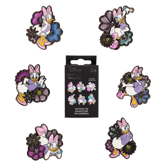 Daisy Duck 85th Anniversary Loungefly Mystery Box Pin Set