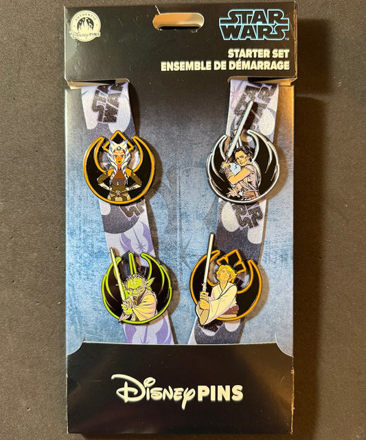 Star Wars Jedi Pin Trading Starter Set - Disney Parks