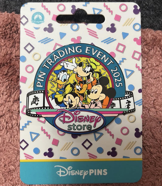 Rewind to the 90’s Pin Trading Event 2025 Disney Pin