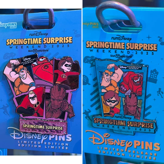 Springtime Surprise Weekend 2025 runDisney Pins