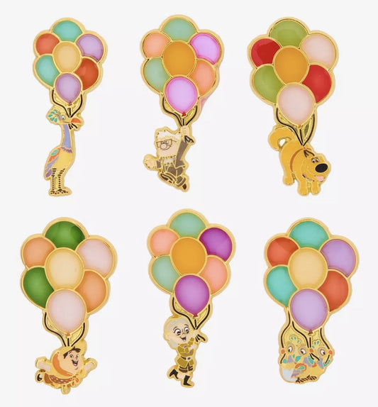 Disney Pixar Up Balloon Characters Blind Box Pin Set - BoxLunch