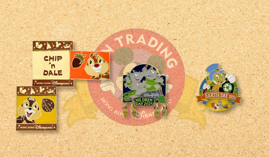 April 2025 Hong Kong Disneyland Pin Releases