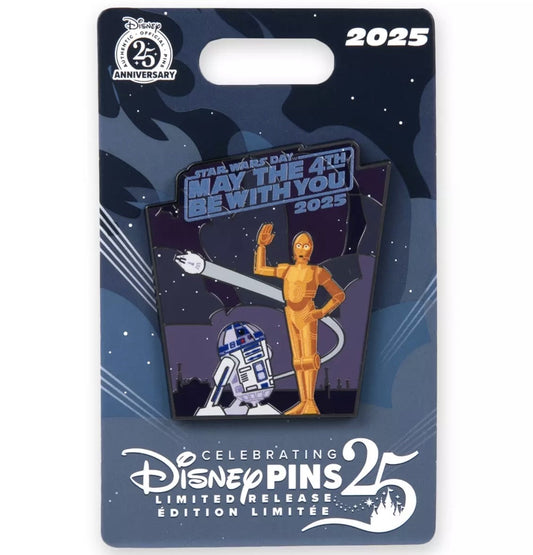 Star Wars Day May the 4th Be With You 2025 Pin at Disney Store