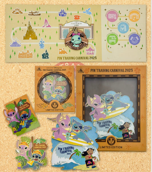 Pin Trading Carnival 2025 Hong Kong Disneyland Pin Releases