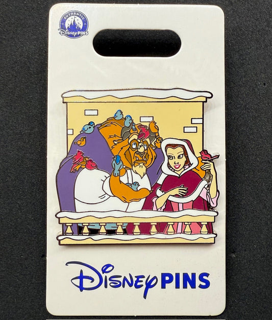 Beast and Belle Winter Disney Pin 2025