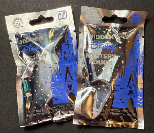 2025 Hidden Disney Mystery Pin Pouches Released