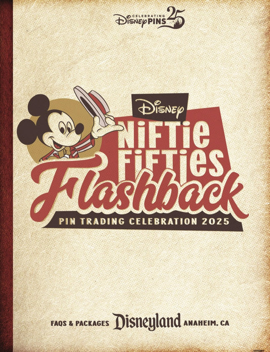 Niftie Fifties Flashback Pin Trading Celebration 2025 Event Package Options