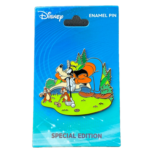 Goofy & Chip n Dale Golfing Disney Pin at DPB Store
