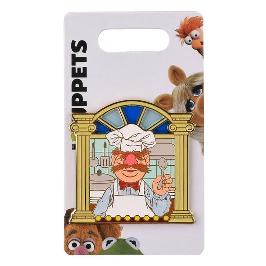 Swedish Chef – The Muppets Stained Glass Disney Pin