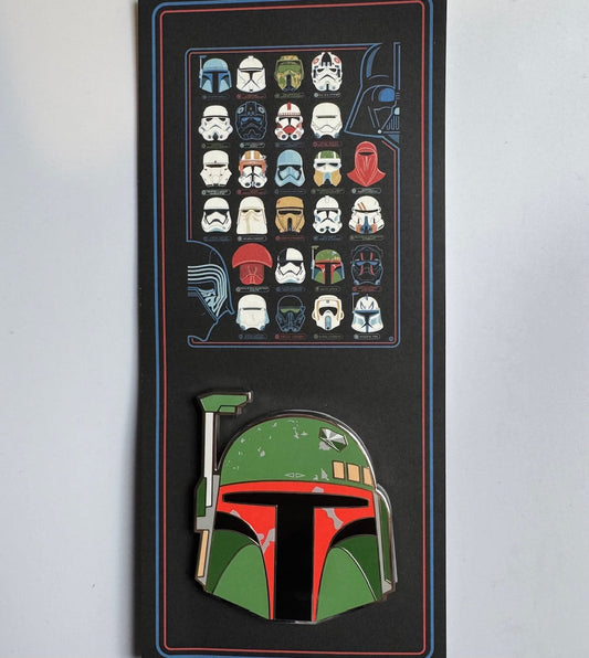 Boba Fett Star Wars Helmet ArtLand Pin