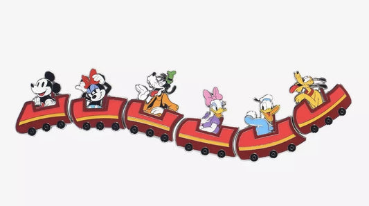 Mickey Mouse & Friends Roller Coaster Blind Box Pin Set - BoxLunch