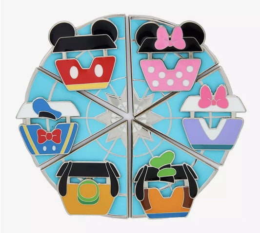 Mickey Mouse & Friends Ferris Wheel Blind Box Pin Set