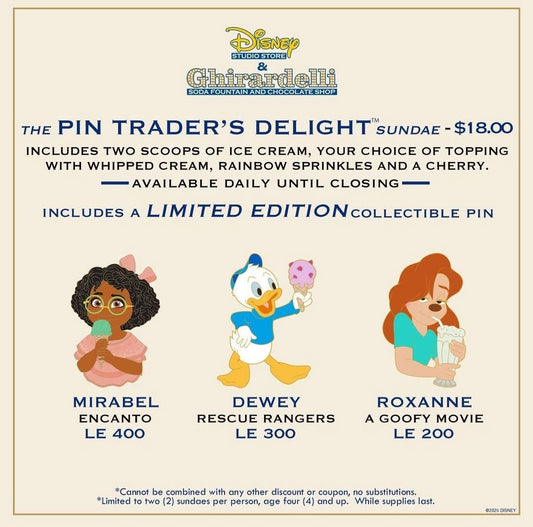 Mirabel, Dewey & Roxanne Pin Trader’s Delight – May 14, 2025