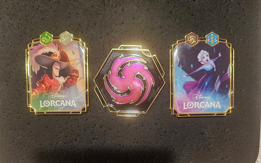 Reign of Jafar Disney Lorcana Trading Card Game Pins