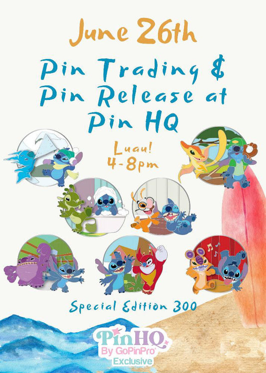 Lilo & Stitch 2025 Pin Series at Pin HQ by GoPinPro