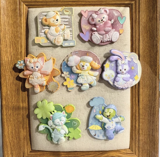 Duffy and Friends Colors of Nature Mystery Pin Set - Shanghai Disney Resort