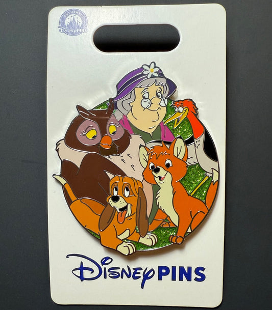 Fox and the Hound Character Cluster Disney Pin
