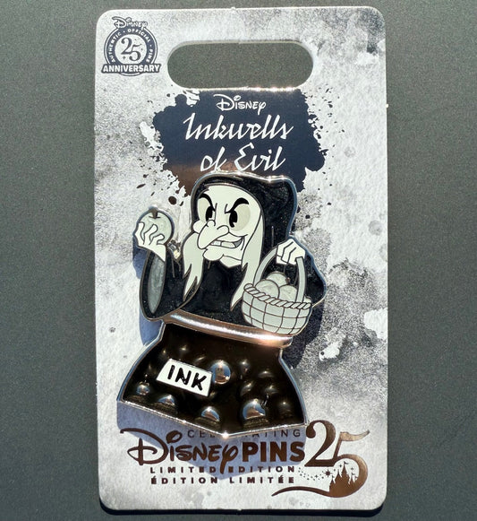 The Wicked Witch Inkwells of Evil Disney Pin