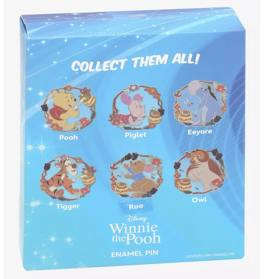 Winnie the Pooh Character Wreaths Blind Box Pin Set at BoxLunch