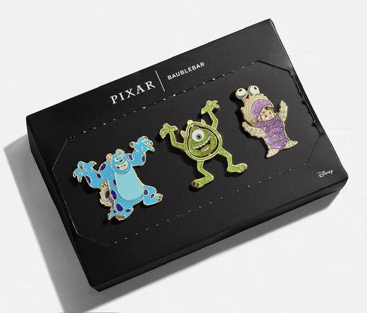 Disney Pixar Monsters, Inc. Mystery Pin Pack at Baublebar