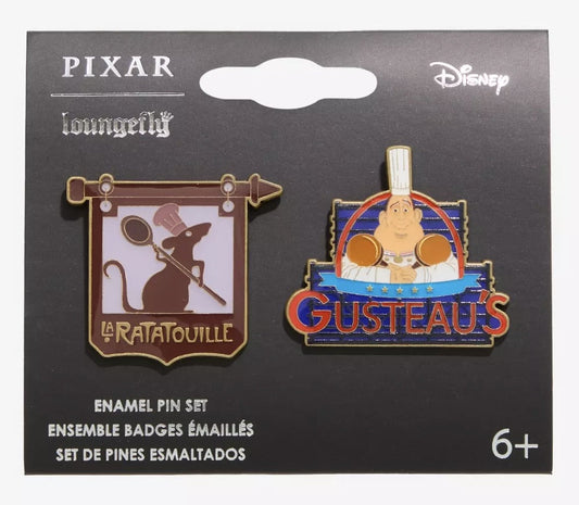 Ratatouille Signs Pin Set at Hot Topic
