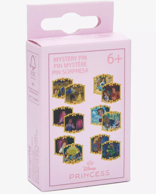 Beauty and The Beast Lenticular Scenes Blind Box Pin Set at BoxLunch