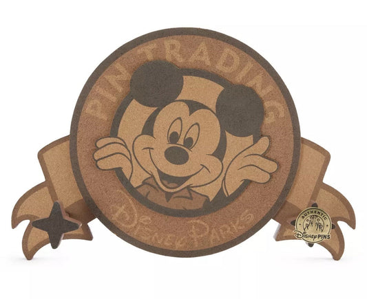 Mickey Mouse Disney Pin Trading 25th Anniversary Pin Board with Limited Release Pin