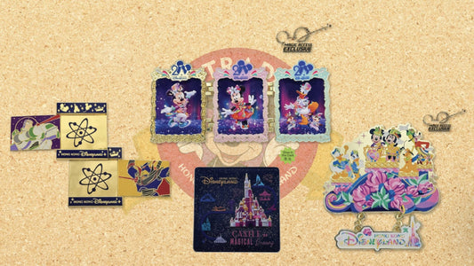 July 2025 Hong Kong Disneyland Pin Releases