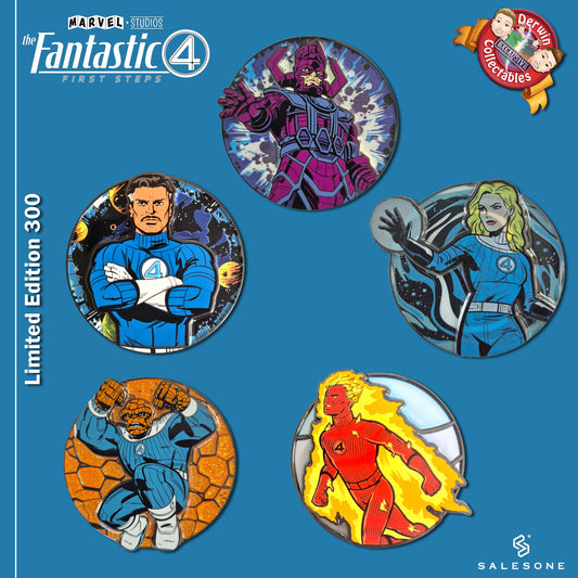 The Fantastic 4: First Steps Pin Series at Derwin Collectibles