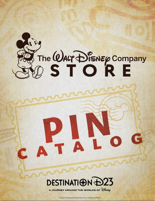 The Walt Disney Company Store Pin Releases at Destination D23 2025 Disney Event