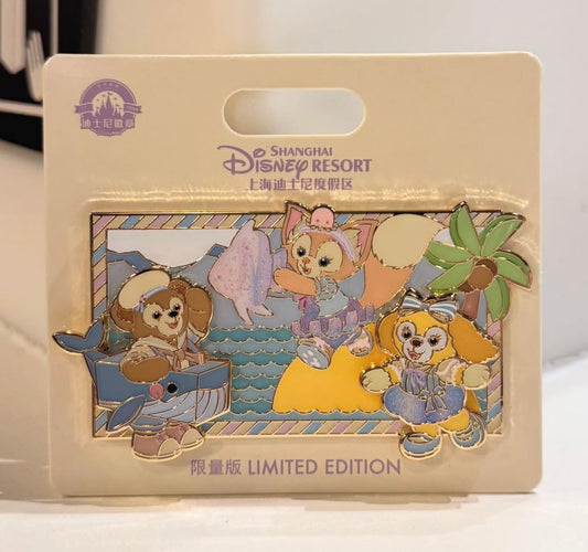 Duffy & Friends Summer Ocean Party Pin at Shanghai Disney Resort