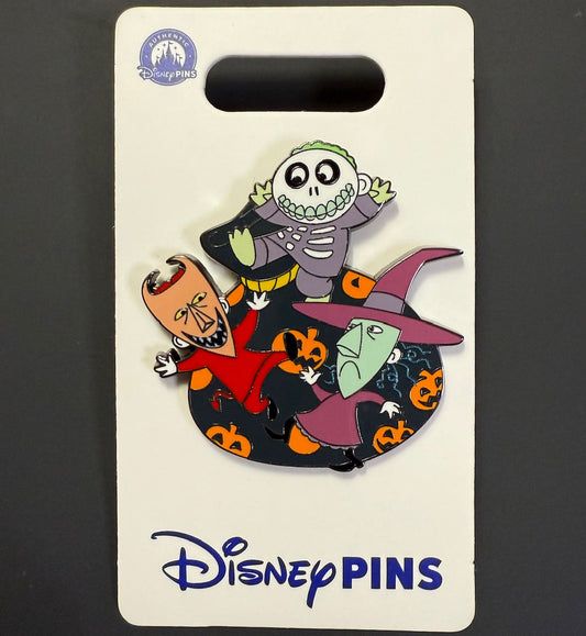 Lock, Shock & Barrel - Nightmare Before Christmas Disney Pin 2025