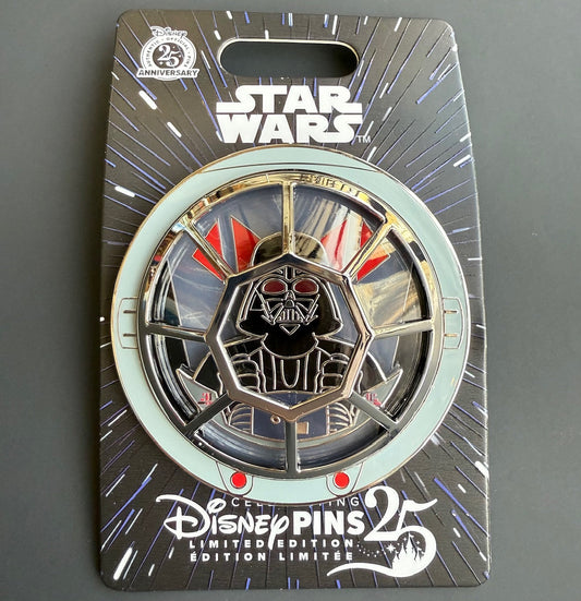 Darth Vader TIE Fighter 3D Disney Pin