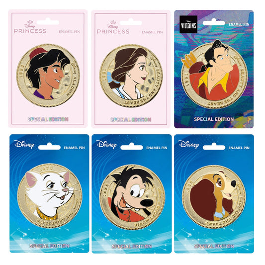 Disney Coin Series Wave 6 Pins at Pink a la Mode