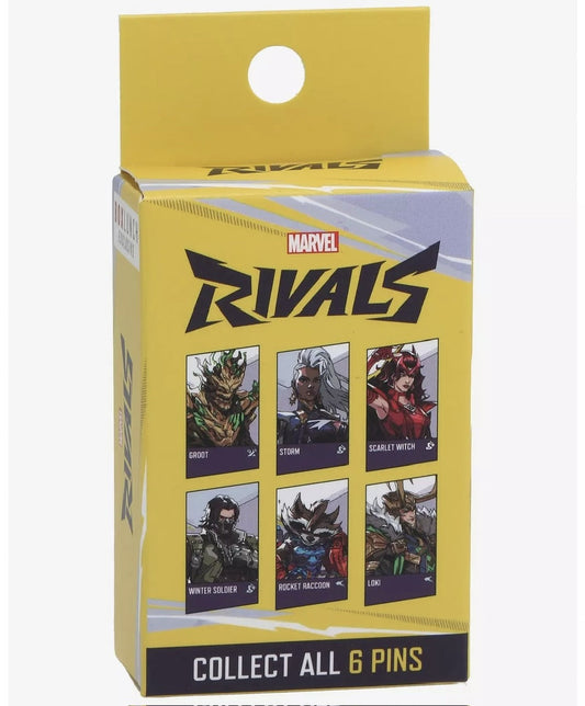 Marvel Rivals Characters Series 1 Blind Box Pin Set
